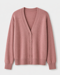 Soft V-Neck Knit Cardigan