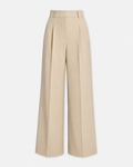 Tailored High-Waisted Wide-Leg Trousers